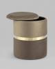 Пуф-сундук Stool Group Кэрри 19A060VA-8167-7/12 велюр коричневыйс ящиком фото 2