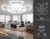 Потолочный светодиодный светильник Ambrella light Acrylica FA4515 фото 2