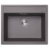 Мойка кухонная Abber Quarz AQ2902G серый, 51x60