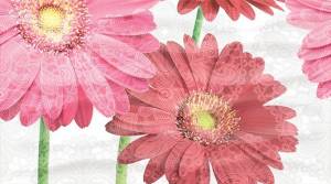 Панно Ceradim Gerbera КПН16GerberaA Dec Panno A 25x45