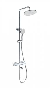 Душевая стойка Wonzon & Woghand WW-B3051-A1-CR с термостатом, хром