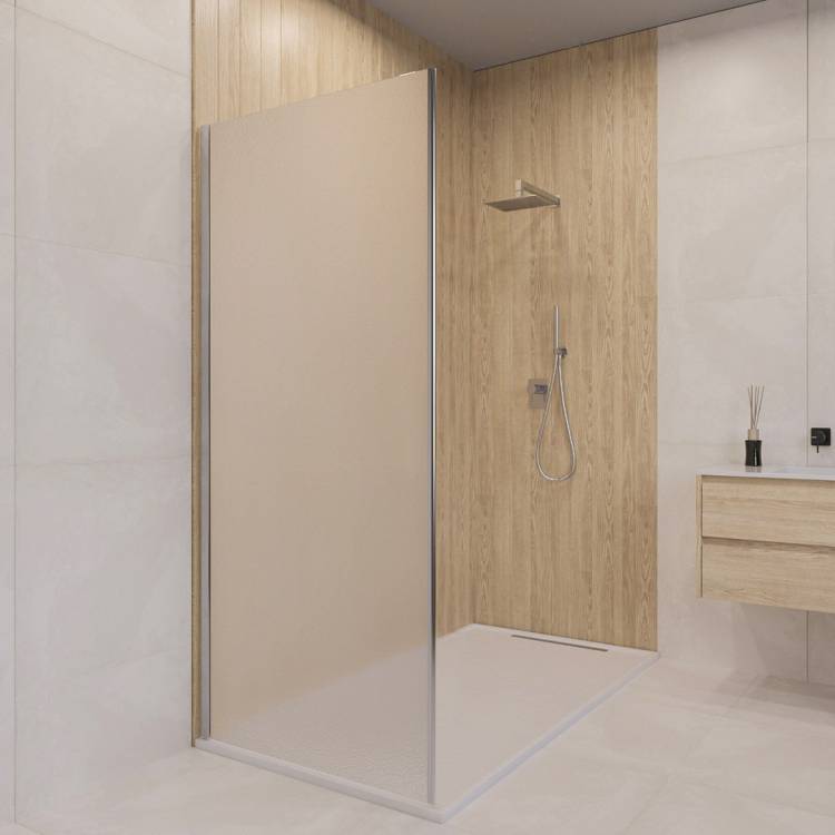 Душевая перегородка RGW Z-03 06220309-41 профиль хром, стекло cora, 90x195