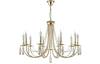 Люстра Crystal Lux Victoria Sp10 Gold/Amber