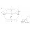 Квариловая ванна Villeroy&Boch Oberon 2.0 170x75 UBQ170OBR2DV-01 фото 5