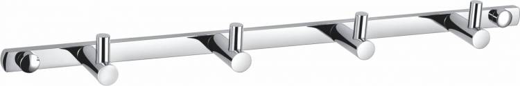 Вешалка Wonzon & Woghand WW-9380-4 с 4 крючками, хром