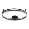 Потолочный светильник Crystal Lux FERNANDO PL72W LED COFFEE/BLACK фото 2