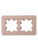 Рамка 2-постовая IEK Brite BR-M22-G-41-K97 розовый фото 5