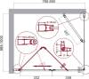 Душевой уголок BelBagno Albano ASH-1-80/100-C-Cr фото 8