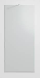Душевая перегородка Timo TP-890/00F-8 профиль хром, стекло матовое, 89x195