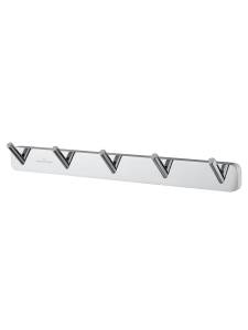 Вешалка Wonzon & Woghand WW-6655 с 5 крючками, хром