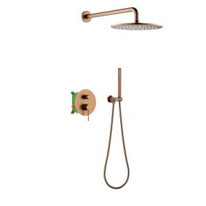 Душевая система Timo Saona SX-2369/19SM розовое золото