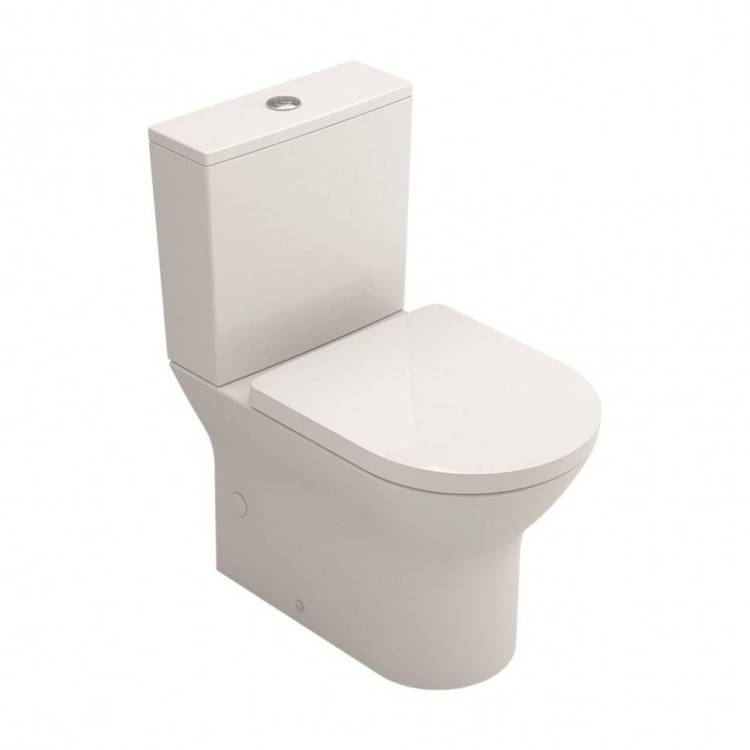 Унитаз-компакт Sanitana Nexo WCFSCNXDSCSL сиденье микролифт, белый