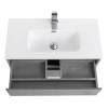 Тумба под раковину Belbagno Kraft 39 KRAFT 39-800/390-2C-SO-CG 80x39x50 Cemento Grigio подвесная с двумя выкатными ящиками фото 4