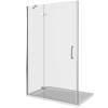 Душевая дверь в нишу Good Door Saturn WTW-110-C-CH-L профиль хром