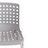 Стул Tetchair Skalberg (mod. C-084-A) 19259 Grey (серый)/Chrome (хром) 46x56x79 фото 6
