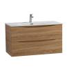 Тумба с раковиной BelBagno MARINO-CER-N 80 подвесная, Rovere Bianco фото 2