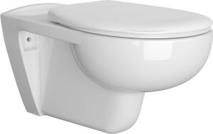 Унитаз подвесной VitrA Conforma 5810B003-6234 безободковый, для людей с ограниченными возможностями