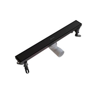Душевой трап Knotlor Земля SDRW0500BL матовый черный, 50 см