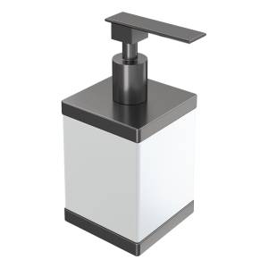 Дозатор Boheme Qubic 10969-GM Gun Metal