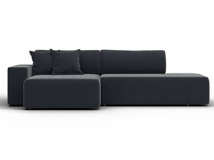 Диван угловой Лига Диванов Лига-079 134782L Серый