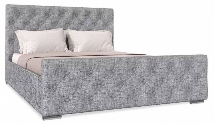 Кровать 1600х2000 НК-Мебель Интеро 72306769 Серый 110x169.4x220.5