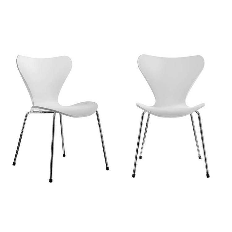 Стул Bradex Home Seven Style FR 0424P Белый 2 шт