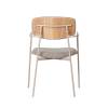 Стул Stool Group Doe FDC7387 OTE-CL-421 F13 коричневый бежевые ножки фото 5