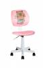 Кресло Stool Group Лоло 5256D-W pink XSD-8 Study Розовый