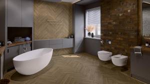 SPC Ламинат Damy Floor London 4/43 4V 0030-6L Ноттингем 615x123