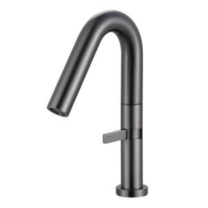 Смеситель для раковины Knotlor Elixir SS-30/GM оружейная сталь