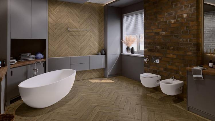 SPC Ламинат Damy Floor London 4/43 4V 0030-6L Ноттингем 615x123