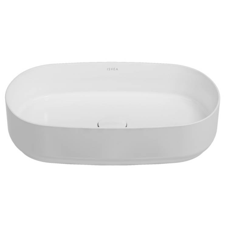 Раковина Isvea Infinity 10NF65055SV-2L белый матовый, 55x36
