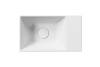 Раковина GSI Kube X 9484009 белый матовый, 40x23 фото 2