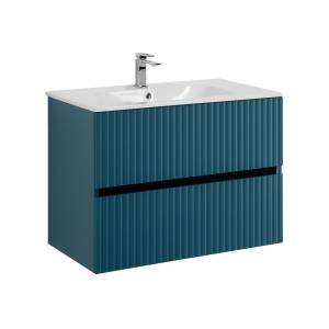 Тумба под раковину Art&Max Torino AM-TORINO-800-2C-SO-AQ-P Аквамарин, 80x43.8x57