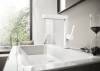 Смеситель для раковины Hansgrohe Finoris 230 76063700 матовый белый фото 2