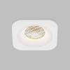 Встраиваемый точечный светодиодный светильник Elektrostandard Tetro 15276/LED 10W 3000K белый IP44