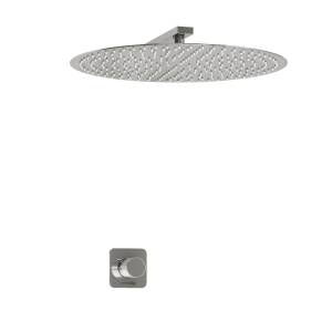 Душевой комплект Wasserkraft Mosel A4651.090.117 с верхней душевой насадкой, хром, встраиваемый