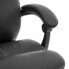 Кресло компьютерное Tetchair Cambridge metalBL 25023 черный, кож.зам, ткань фото 9