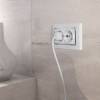 Рамка для двойной розетки Werkel Snabb W0081901 белый/хром фото 2