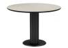 Стол Notta Кэмерон 625711 krater perla repose, черный 110x110x75