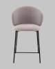 Стул полубарный Stool Group Блейз LV-109-S900-P-01 светло-серый, букле фото 3