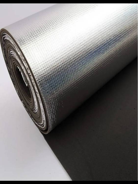 Подложка EVA 1258 для SPC с металлизированной фольгой 10000х1000x1 (10 м2)