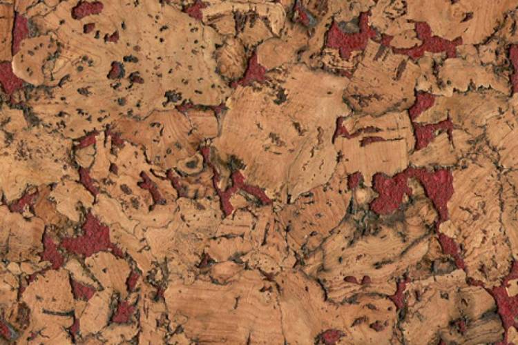 Пробковое покрытие Corkstyle Wall Design Monte Red 600x300x3