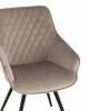 Кресло Stool Group Сеул AV 333-H08-K14PM-08 серо-бежевый фото 7
