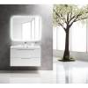 Тумба под раковину Belbagno Vittoria VITTORIA-1000-2C-SO-BO-P 100x45x57 Bianco Opaco подвесная с двумя выкатными ящиками фото 13