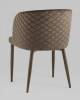 Кресло Stool Group Оскар MC11 KD HLR-49 велюр коричневый (ножки дерево) фото 4