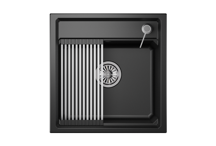 Мойка кухонная Granula Kitchen Space KS-5002 шварц