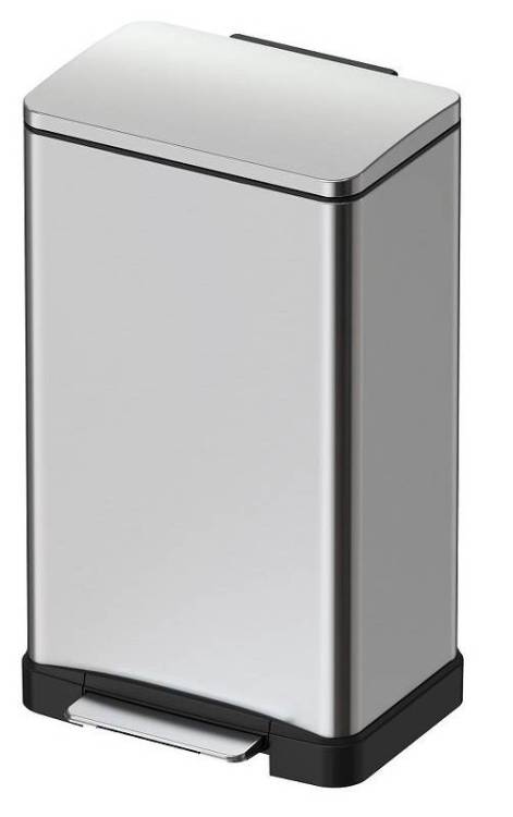 Мусорное ведро Weltwasser Lassy MT 30L Педальное, Матовая сталь