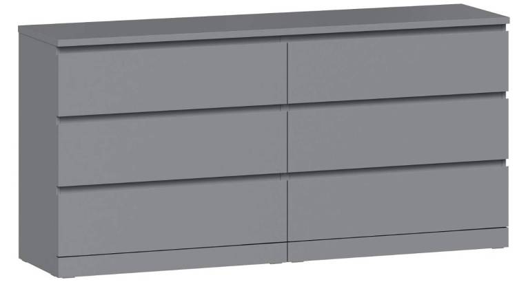 Комод Гуд Лакк Варма S01088 Серый