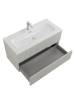Тумба с раковиной Cezares Duet-N 100 серый жемчужный, раковина CZR-8073-100 фото 4